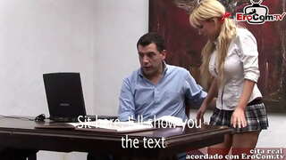 Hispaania suured tissid milf kurat tööl