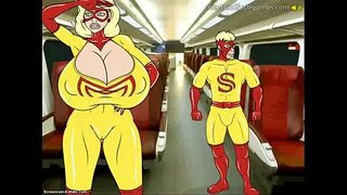 Karşılamak ve Sikme Süper Heroine Hijinks 1 bölüm 1